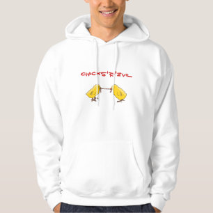 Moletom pintinhos, CHICKS'R'EVIL