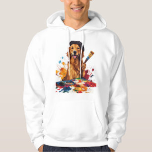 Moletom Pintor Pup � Cão Artístico com Cavalete