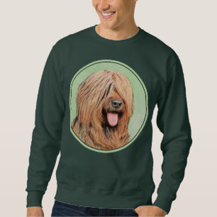 Moletom Pintura Briard - Arte Cachorro Original