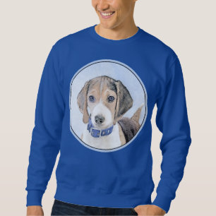 Moletom Pintura de Beagle - Arte de Cachorro Original Boni