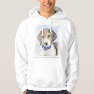 Moletom Pintura de Beagle - Arte de Cachorro Original Boni
