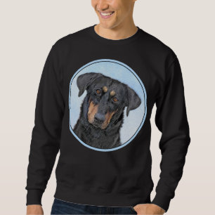 Moletom Pintura de Beauceron - Arte de Cachorro Original B