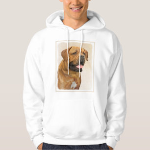 Moletom Pintura de Cachorro de Bordéus - Arte Cachorra Ori