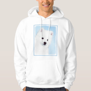 Moletom Pintura de Cão no Esquimó Americano - Arte de C
