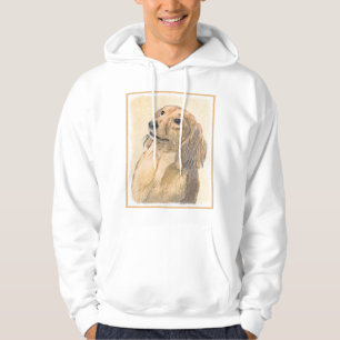 Moletom Pintura de Dachshund (Longhaired) - Arte de Cão Or