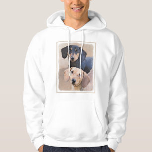 Moletom Pintura de Dachshund (Smooth) - Arte de Cão Origin