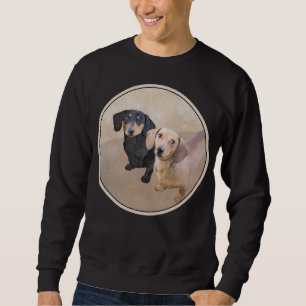 Moletom Pintura de Dachshund (Smooth) - Arte de Cão Origin