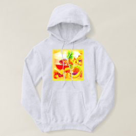 Moletom Pintura de Frutas Tropicais exótica. Compre agora