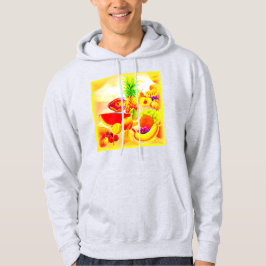 Moletom Pintura de Frutas Tropicais exótica. Compre agora