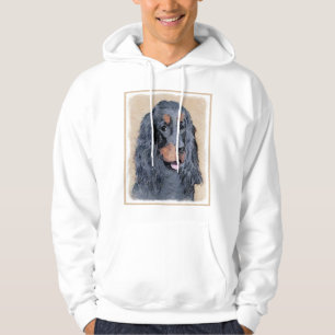 Moletom Pintura de Gordon Setter - Arte de Cachorro Origin