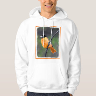 Moletom Pintura de Oriole - Arte Original para Pássaros