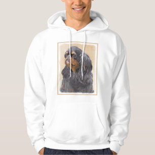 Moletom Pintura de Spaniel Inglês Toy Arte Animal Original