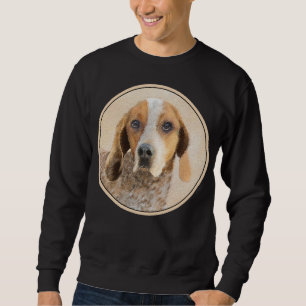Moletom Pintura em Coonhound Inglês Americano - Arte Canin