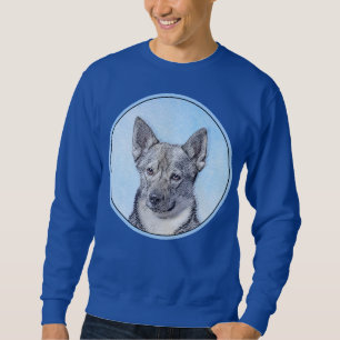 Moletom Pintura em Vallhund, na Suécia - Arte Cachorro Or