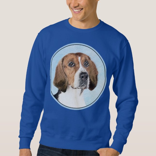 Moletom Pintura Inglesa em Foxhound - Arte Cachorro Origin (Frente)
