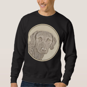 Moletom Pintura Original para Cão na Baía de Chesapeake Re