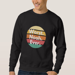 Moletom Pior Noah Já Engraçado Piada Personalizada