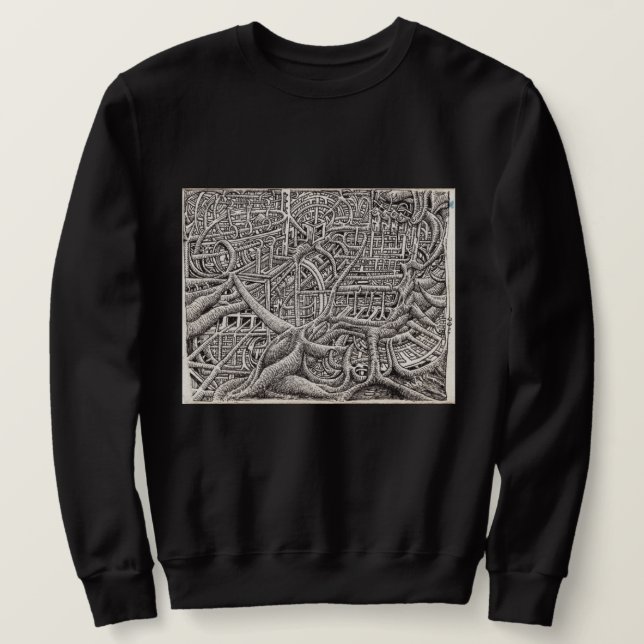 Moletom Pipescape, de Brian Benson (Frente do Design)