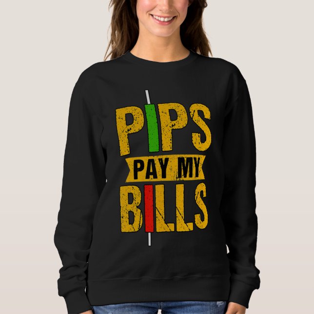 Moletom Pips Pagam Meu Bills Blockchain Crypto Trader 1 (Frente)