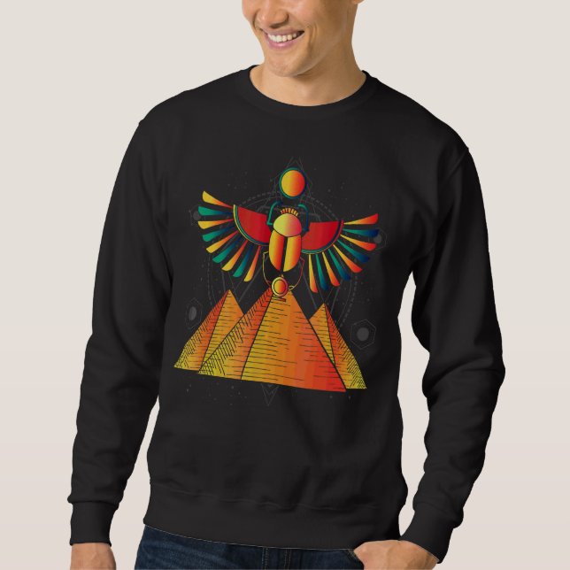 Moletom Pirâmides Tut Ankh Orgulham Orgulho Egípcio (Frente)