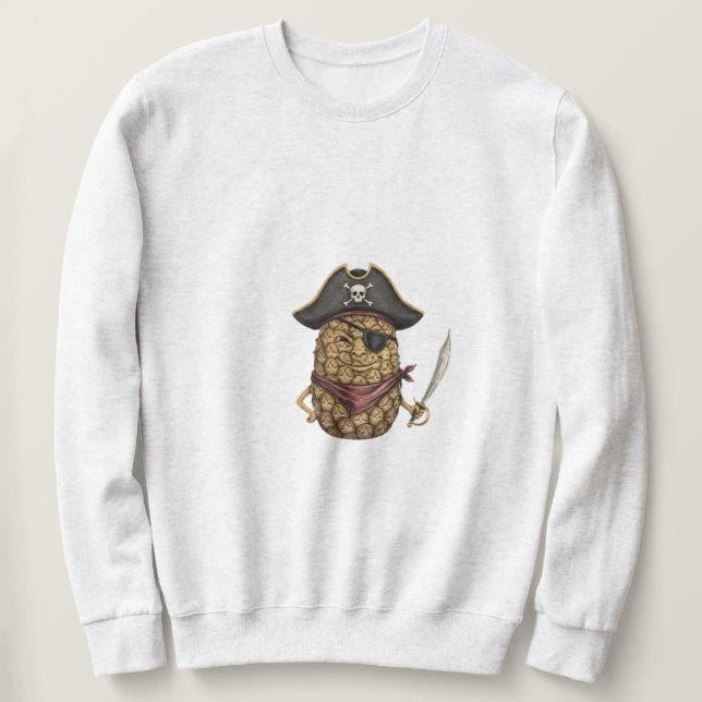 Moletom Pirata Abacaxi (Frente do Design)