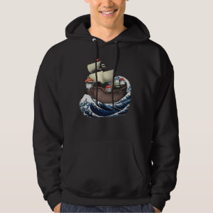 Moletom pirata sushi