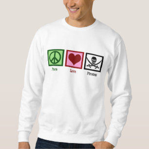 Moletom Piratas do amor da paz