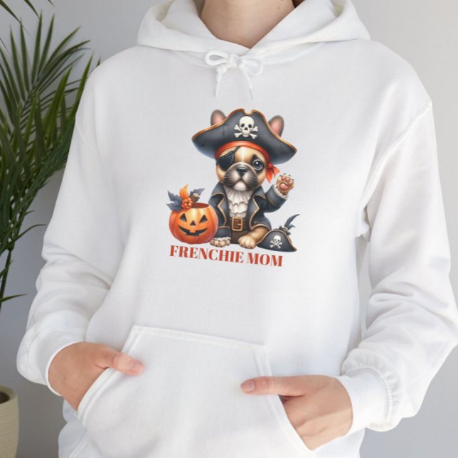 Moletom Pirate French Bulldog Halloween Frenchie Mom (Criador carregado)