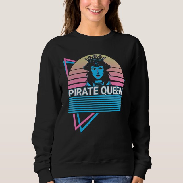 Moletom Pirate Queen Pirate Queen Retro (Frente)