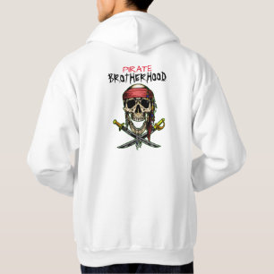MOLETOM PIRATE SKULL CROSS SWORDS BROTHERHOL