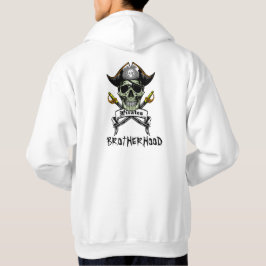 Moletom PIRATE SKULL SWORDS BROTHERHOOD T-Shirt Hoodie