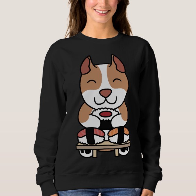 Moletom Pit Bull Sushi (Frente)