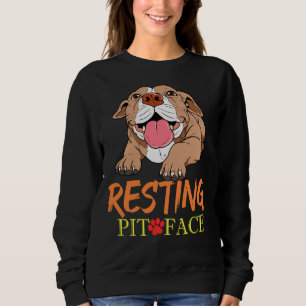 Moletom Pit De Descolagem Face Pitbull Pit Bull Produto Te