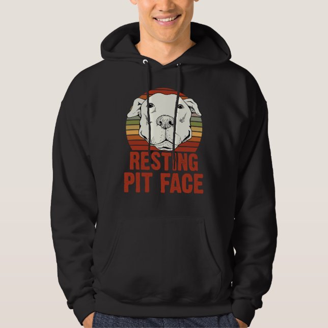 Moletom Pit Em Descanso Face Americana Pet Dog Lover (Frente)