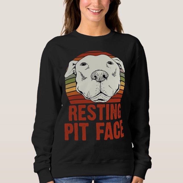 Moletom Pit Em Descanso Face Americana Pet Dog Lover (Frente)