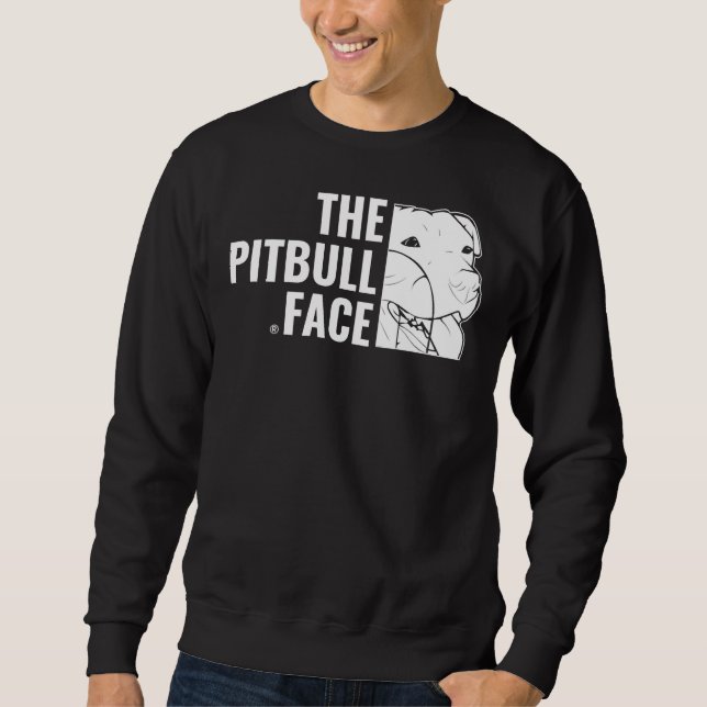 Moletom Pitbull Ama O Amante de os animais De Pet De Cacho (Frente)