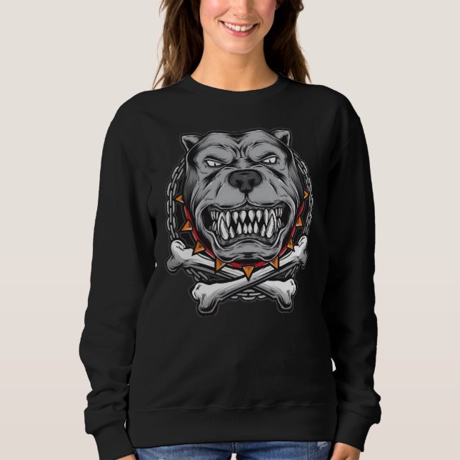 Moletom Pitbull Dog Clássico (Frente)