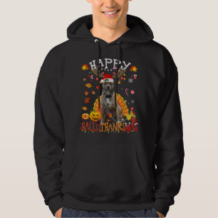 Moletom Pitbull Dog Feliz Hallothanksmas Halloween Obrigad