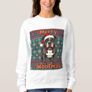 Moletom Pitbull Feliz Woofmas