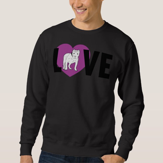 Moletom Pitbull Love Fit (Frente)