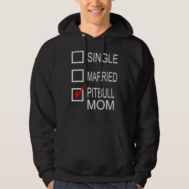 Moletom Pitbull Mãe Design 83 (Frente)