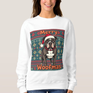 Moletom Pitbull Merry Woofmas