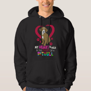 Moletom Pitbull Pit Bull Terrier Heart Na Paws Pitbull