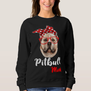 Moletom Pitbull Pitbull Mãe Pitbull Mama Pitbull Cão Pitbu