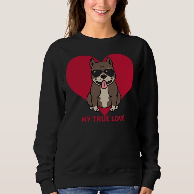 Moletom Pitbull True Love (Frente)