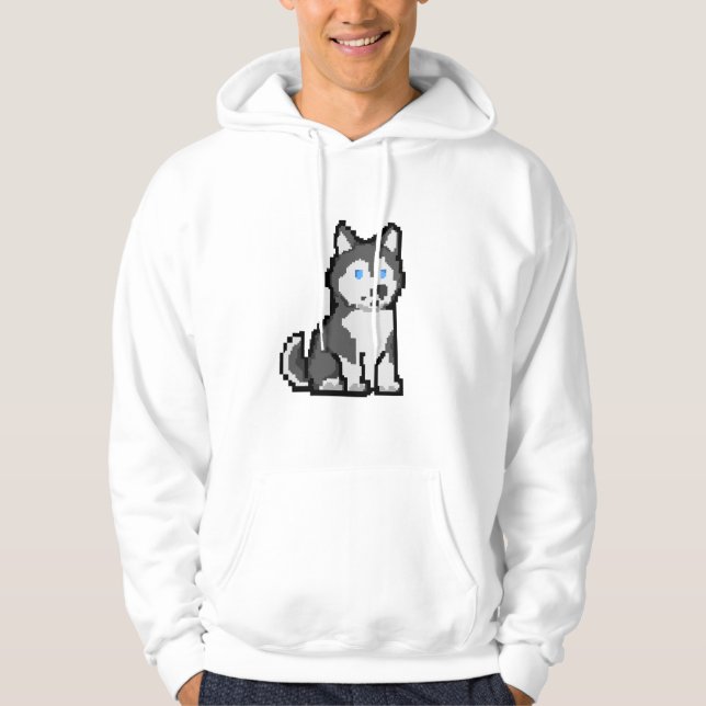 Moletom Pixel Art Curioso Rouco Hoodie (Frente)