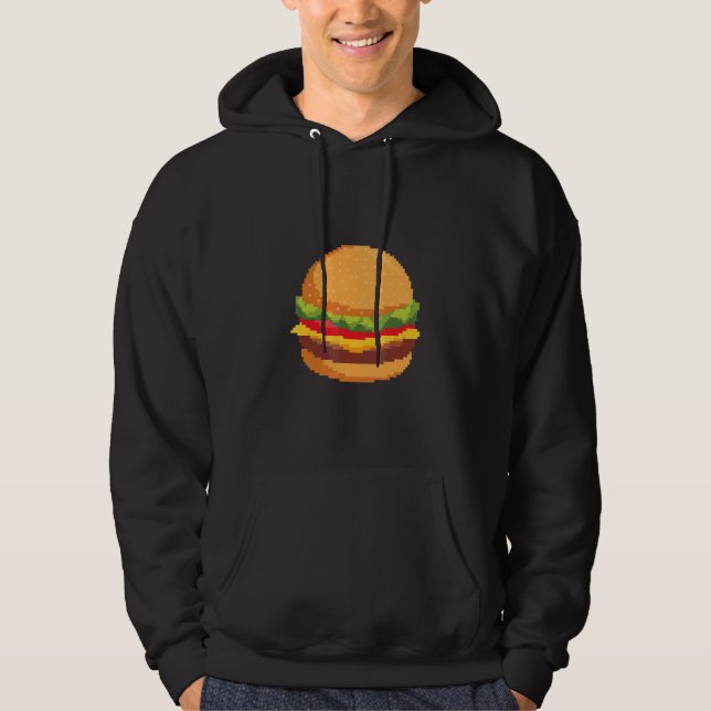 Moletom Pixel Burger (Frente)