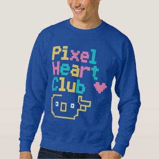 Moletom Pixel Heart Club: Retro Love Pixel Art for Gamers