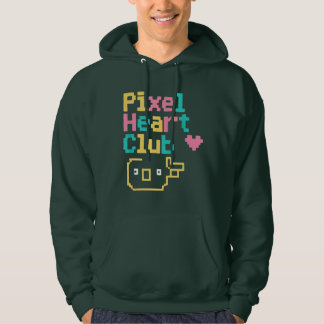 Moletom Pixel Heart Club: Retro Love Pixel Art for Gamers