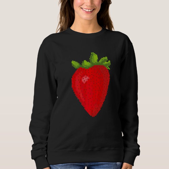 Moletom Pixel  Morango (Frente)